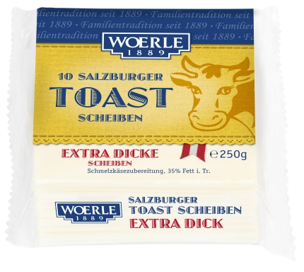 250 g Pa. Salzbg. Scheibletten Toast 35%