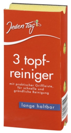 Topfreiniger gelb mit Griffleiste