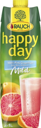 6x1 Lt. Tetra Pink Grapefruitsaft Happy Day RAU 35612