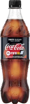 0,5 Lt. PEW Coca Cola ZERO "ohne Zucker" EINWEGPFAND!