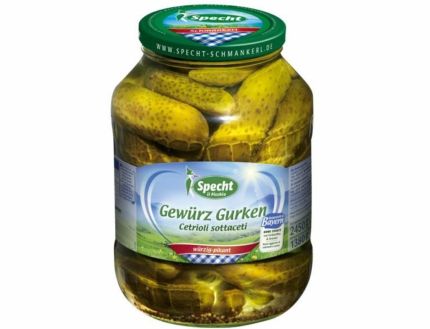 2650 ml Gl. Specht Gewürzgurken