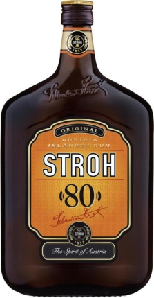 1,0 Lt. Fl. Stroh Rum Original 80% vol.