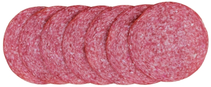 Salami Kal. 80 mm geschnitten (Haussalami) ca. 170 Scheiben