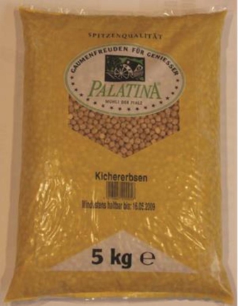 5 kg Bt. Palatina Kichererbsen TRI 2004090601