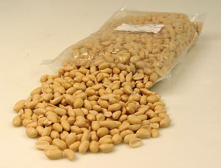 1 kg Bt. Erdnüsse ohne Schale ungesalzen, nicht geröstet
