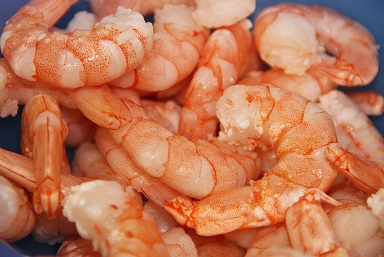 1 kg Bt. Party-Garnelen 26/30 TK gekocht, geschält, mit Schwanz-