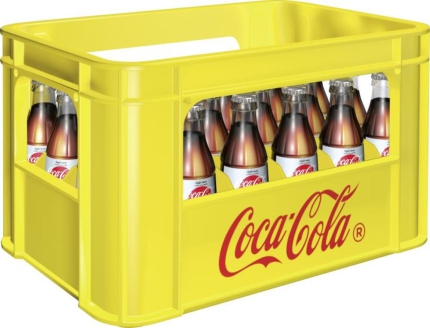 24x0,2 Lt. MW-Glasfl. Coca Cola light taste