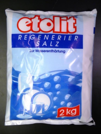 6x2 kg Bt. Etolit Regeneriersalz fein für die Haushaltsmaschine