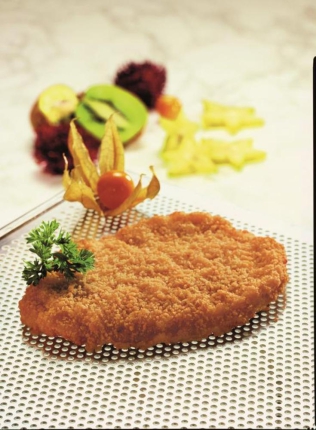 3 kg Kt. Putenschnitzel 160 g TK gewürzt, paniert SB