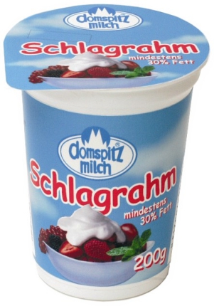 200 g Be. Domspitz Schlagrahm 30%