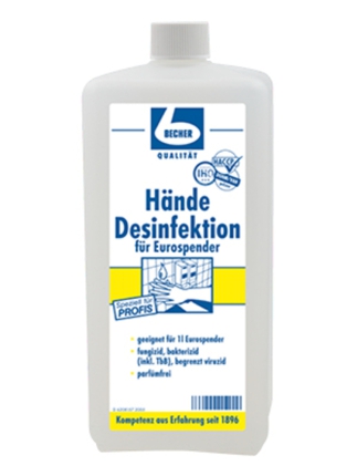 1 Lt. Fl. Hände-Desinfektion Biozid DRB 1462000