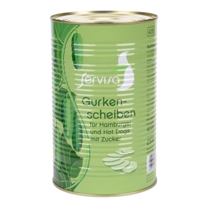 4250 ml Ds. Gurkenscheiben (Hot Dog Gurken) SB