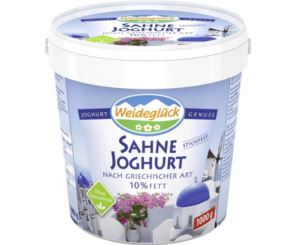 1 kg Ei. Weideglück Sahne Joghurt nach griechischer Art 10%