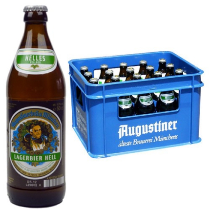 20x0,5 Lt. MW-Fl. Augustiner Lagerbier hell 5,2% vol.