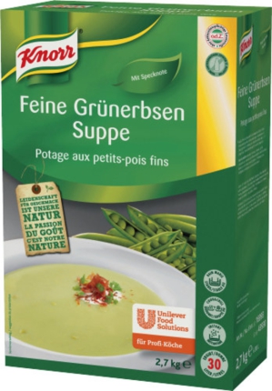 2,7 kg Pa. Feine Grünerbsen Cremesuppe o.d.Z. KNORR 16993