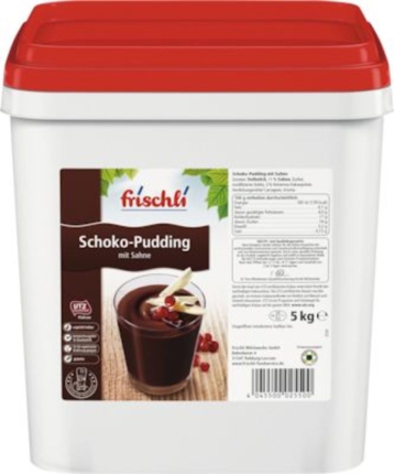 5 kg Ei. Schoko-Pudding mit Sahne FRISCHLI