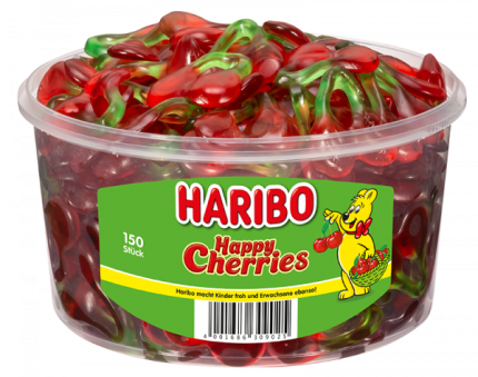 150 Stück Ds. Haribo Happy Cherries