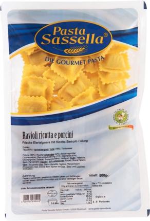 500 g Bt. Ravioli Steinpilze "Pasta Sassella"
