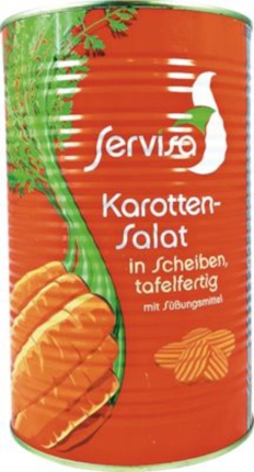 5/1 Ds. Karottensalat in Scheiben