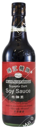 500 ml Fl. Soja-Sauce dunkel "Pearl River Bridge" TM 2167