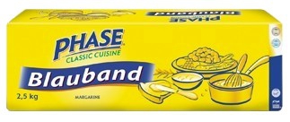 4x2,5 kg Phase Blauband Margarine