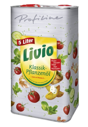 5 Lt. Ka. Livio Vitamin-Pflanzenöl