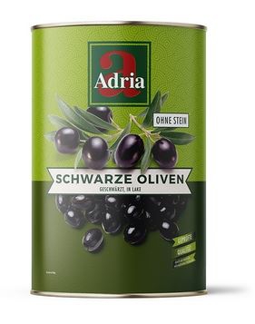 5/1 Ds. Oliven schwarz OHNE Stein Kal. 28/32 "ADRIA" o. "LINDA"