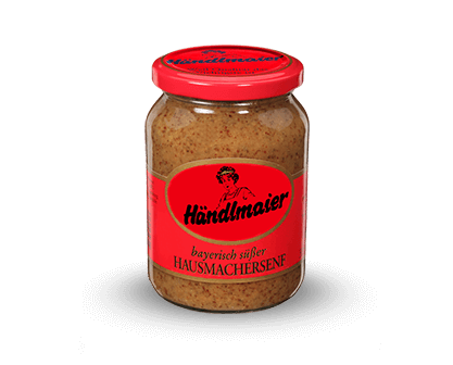335 ml Gl. HAUSMACHERSENF bayerisch süßer, Händlmaier