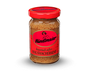 100 ml Gl. HAUSMACHERSENF bayerisch süßer, Händlmaier