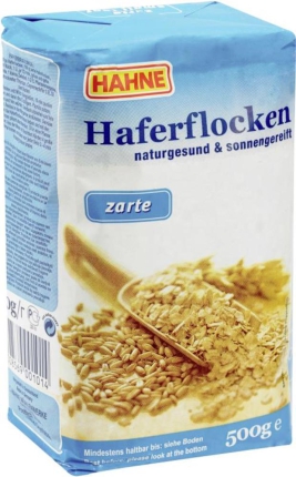 500 g Pa. Haferflocken zart (Kleinblatt)