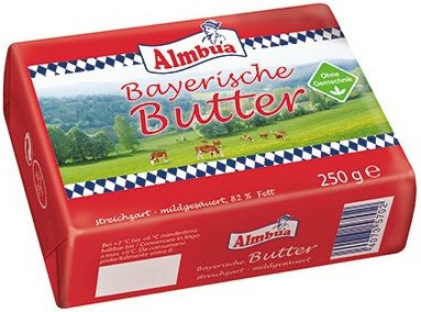 Almbua Butter mildgesäuert 250 g