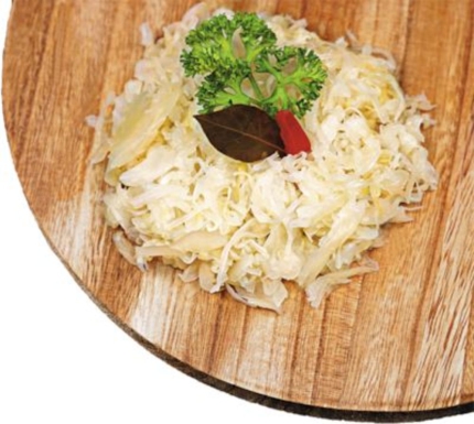 10 kg Ei. Frisches Sauerkraut TROIBER (verschweißter Eimer)