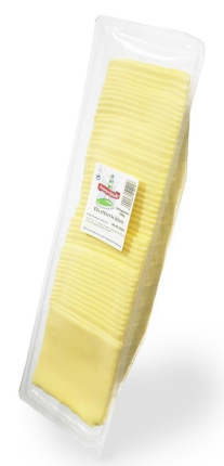 1 kg Sc. Butterkäse 45% Scheiben (50x20 g gefächert) "AMMERLÄNDER"