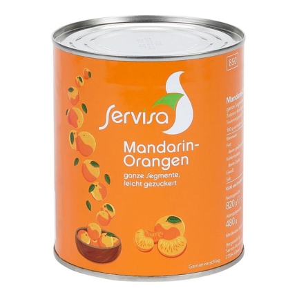 1/1 Ds. Mandarin-Orangen leicht gezuckert EW 480 g