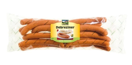 Debrecziner Würstchen frisch vac. Packung ca. 1 kg (=16xca. 65 g)