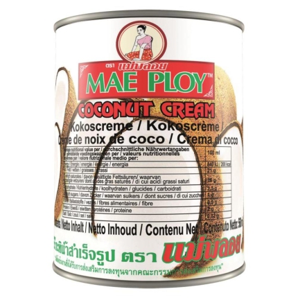 560 ml Ds. Kokosnußmilch Mae Ploy Thailand, mind. 20% Fettgehalt