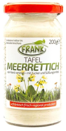 12x200 g Gl. Tafelmeerrettich Franks