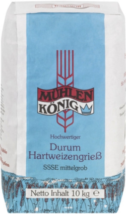 10 kg Sa. Hartweizengrieß mittelgrob