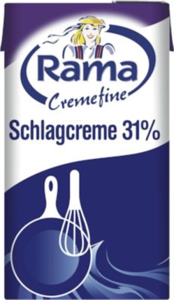 8x1 Lt. Pa. RAMA Cremefine zum Schlagen