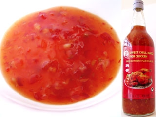 800 g Fl. Sweet-Chilli-Sauce für Chicken COCK BRAND