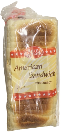 6x750 g Pa. American Sandwich Toastbrot