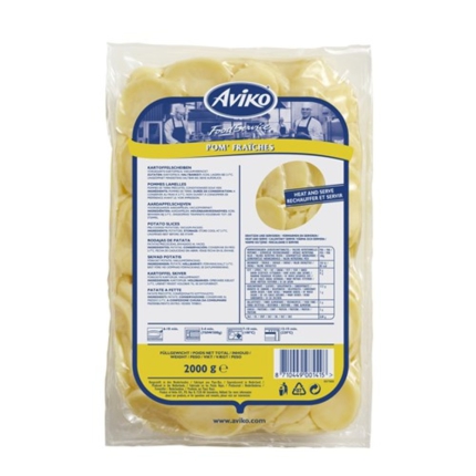 2 kg Bt. Bratkartoffelscheiben frisch vorgegart Avico