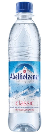 0,5 Lt. MW-PET Mineralwasser Classic Adelholzener