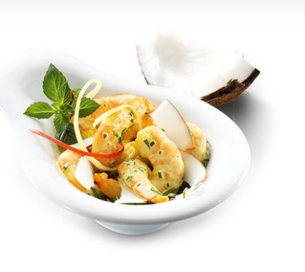 Gambas "Coco-Ginger" KUGLER 1 kg Schale