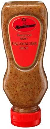 8x225 ml Fl. Händlmaiers süßer Hausmachersenf Squeeze-Flasche
