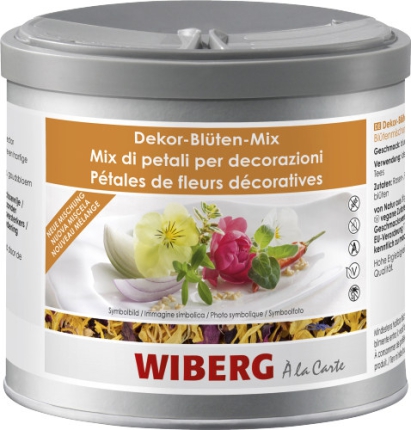 470 ml Ds. Dekor Blüten-Mix WIBERG 269432
