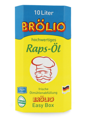10 Lt. EasyBox BRÖLIO Raps-Öl