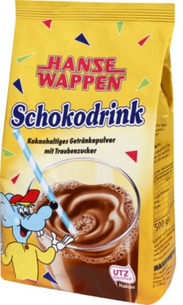 500 g Bt. Kakaoh. Getränkepulver Hansew. Nachfüll.