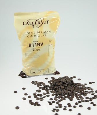 2,5 kg Bt. Kuvertüre Tropfen dkl. 53,8% Kakao "Callebaut Callets"