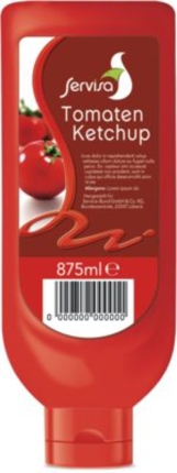 875 ml Fl. Tomatenketchup Servisa